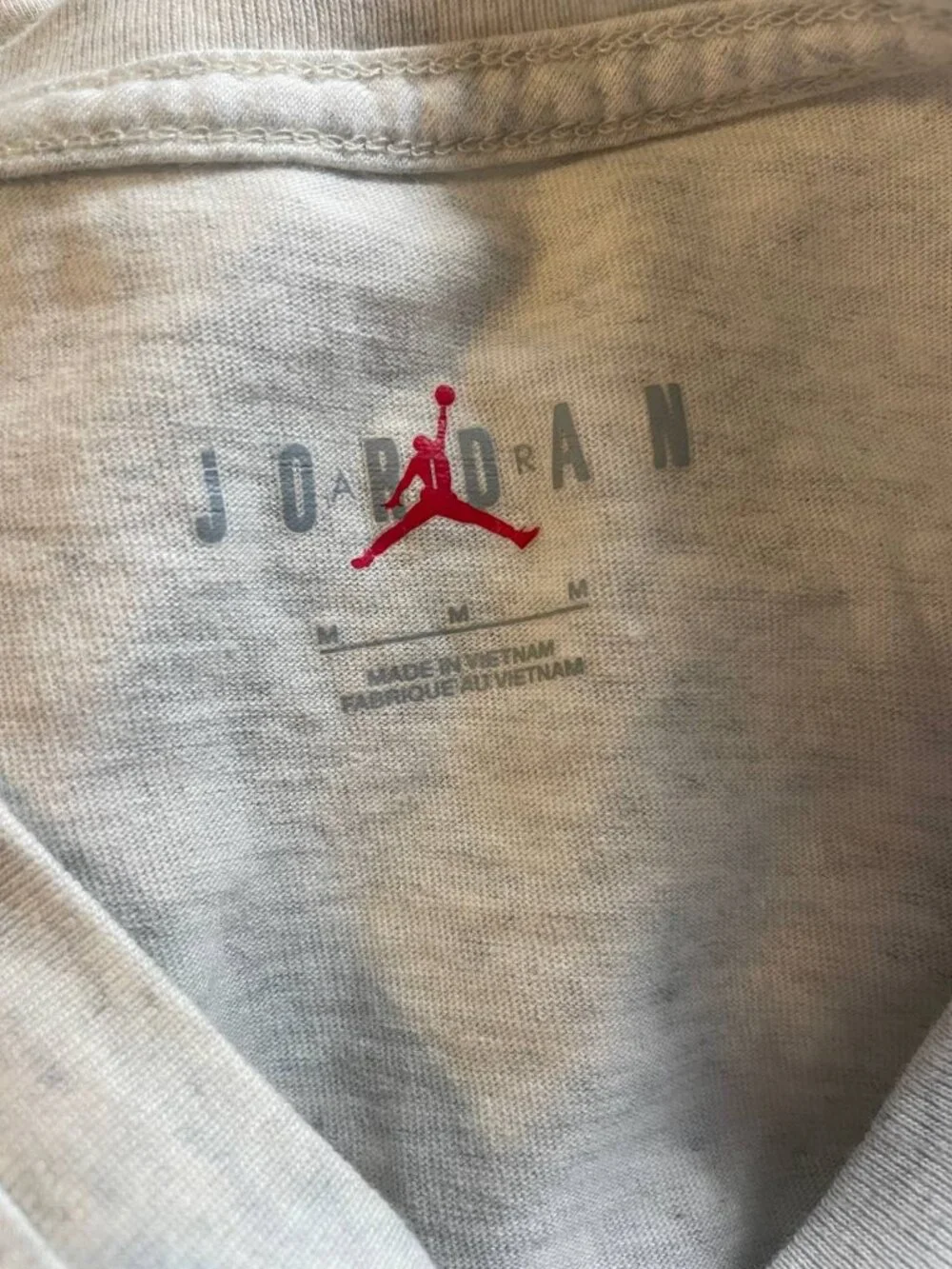 Jordan Artist Series Heather Grey Graphic Long Sleeve Tee | Streetwear & Retro